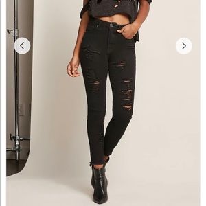 Distressed Skinny Jeans